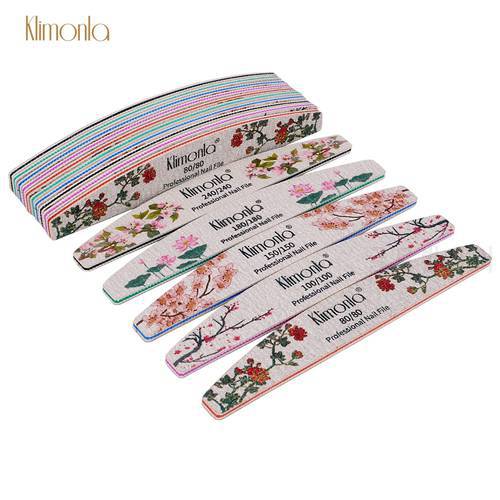 25Pcs Nail File for manicure Nail Supplier for professionals nail tools sets 5 Grit accessories nail salon professional material