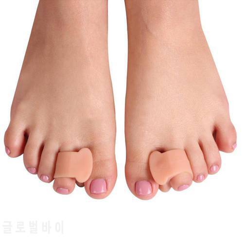 Gel Toe Separator Straightener BSpacers Corrector Hallux Valgus Relief Massage & Relaxation Silicone Reusable Durable