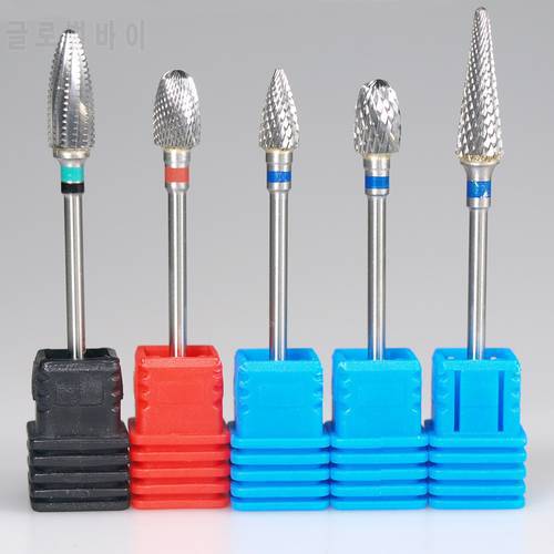 Easy Nail New Tungsten Carbide Nail Drill Bit Electric Nail Mills Cutter for Manicure Machine Nail Files Accessories