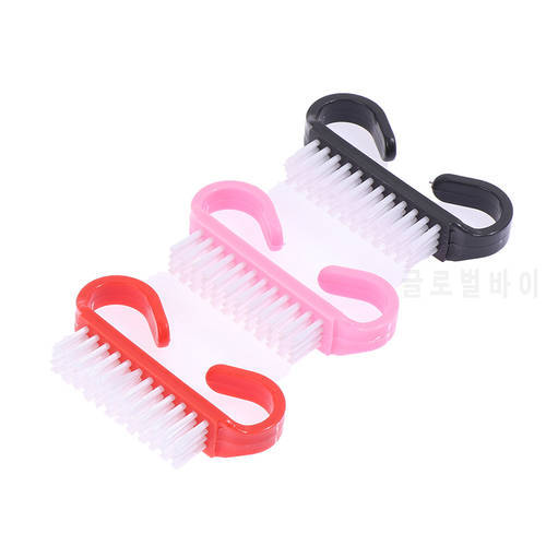 Soft Remove Dust File Nail Art Care Manicure Pedicure Small Angle Clean For Nail Makeup Top Nail Cleaning Nail Brush Tools
