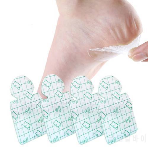 10/20/30pcs Moisturizing Heel Stickers Flexible Clear Gel Adhesive Pad Anti-Cracked Repair Unisex Foot Care Tools