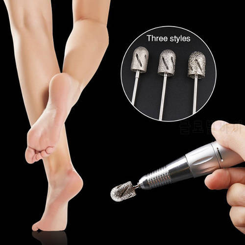 3 Size Manicure And Pedicure Drill Lathe Nail Drills Bits For Foot Care Tool Callus Clean Cuticle Nail Accessories And Tools