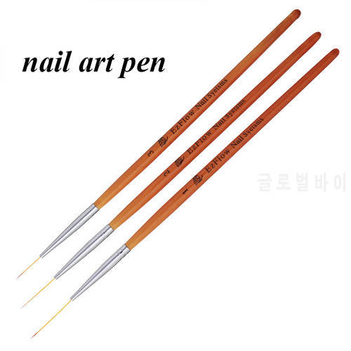 3Pcs Nail Brush For Manicure Gel Brush For Nail Art Acrylic Liquid Powder Carving Gel Brush Drawing Liner Pen Manicure Wholesale