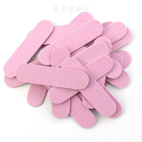 50pc/bag Disposable Nail Files Manicure Pedicure Accessories Nail Buffers Cuticle Clean Foot Care UV Gel Polish Remover Tools