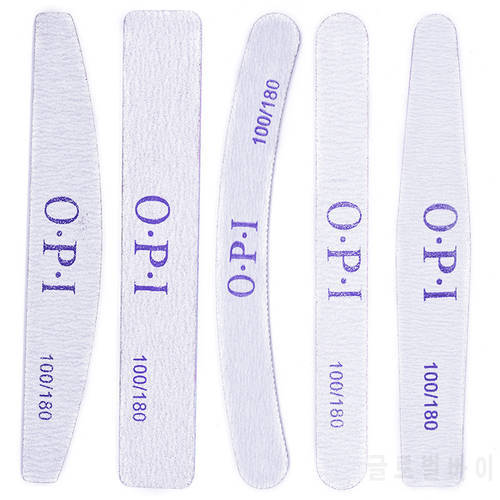 10pcs Different Shape Emery Nail File Personalized Nail File With Sanding Paper 100/180