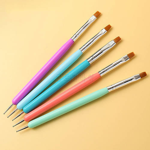 Liner Nail Art Acrylic Liquid Powder Carving UV Gel Extension extension Painting Brush Lines Liner Drawing Pen Manicuring Tools