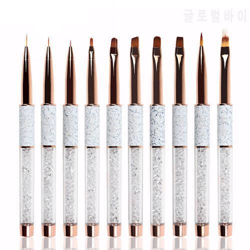 Nail Pen UV Gel Brush Nail Brush Liner Painting Brush Lines Liner Drawing Nail Brushes Nails Pen Manicure Nail Art Tools