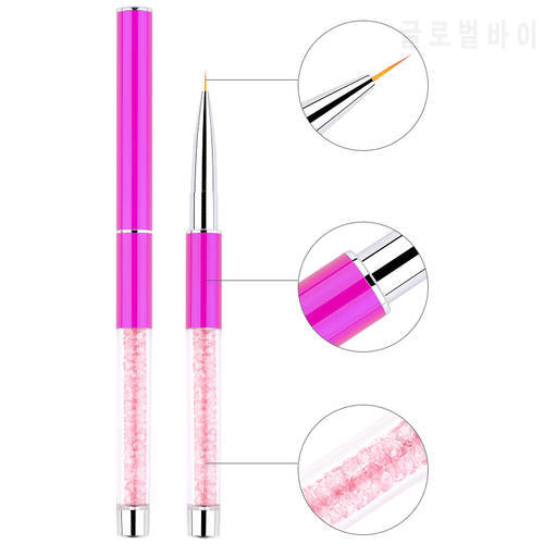 1 new Manicure Nail Manicure lined 7mm 3D brush drill Uv beauty Gel Nail Manicure tool