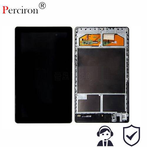 New 7&39&39 inch for ASUS Google Nexus 7 2nd ME570 ME571K ME571 K008 Gen LCD Display + Touch Screen Panel Digitizer Assembly + Frame