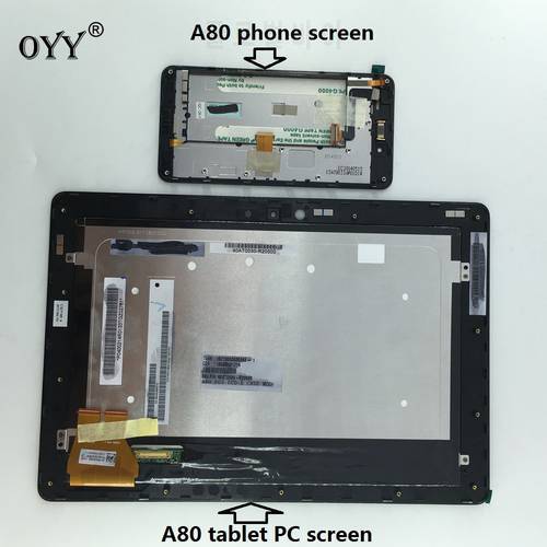 LCD Display Panel Screen Monitor Touch Screen Digitizer Glass Assembly with frame For ASUS Padfone 3 Infinity A80 T003 Tablet PC