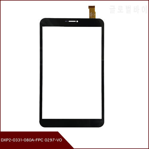 New 8&39&39inch DXP2-0331-080A-FPC 0297-C0 for tablet Oysters T84ERI 3G touch screen digitizer sensor replacement Free Shipping