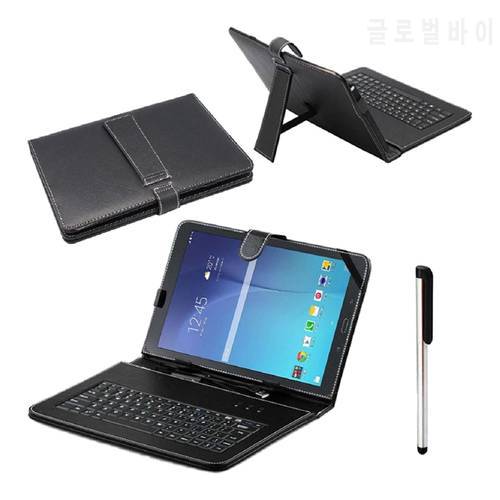 Case For Samsung Galaxy Tab E T560 9.6 Micro USB Keyboard Stand Case Cover
