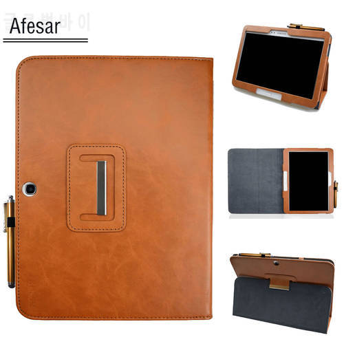 For Samsung Galaxy Tab 3 10.1 GT-P5200 P5210 Case, Leather Smart Cover For Tab3 10.1 GT-P5220 Tablet With Magnetic Sleep&Awake