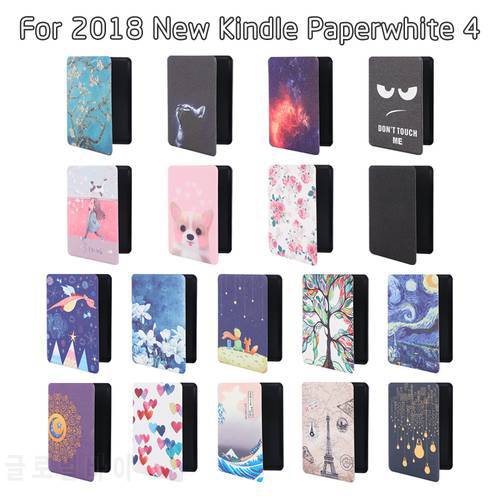 For Amazon 2019 Kindle Paperwhite 4 10th Generation Case Cover Protective Shell Ultra Slim Smart Folio Magnetic PU Leather Cover