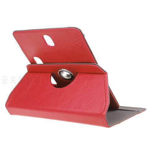 Universal 360Degree Rotating PU Leather cover case For Elenberg TAB709/TAB720 7 inch Tablet