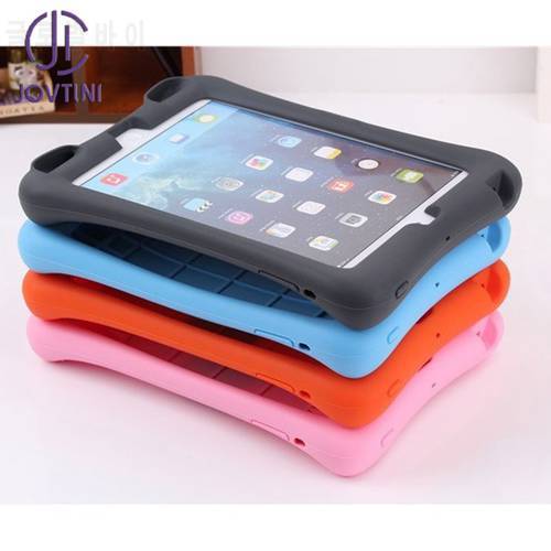 Tablets Case For iPad mini 3 case For iPad mini 2 cover Soft Silicon Kids Shockproof Tablets Cover For iPad mini 123 case Funda