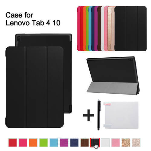 Magnetic Case For Lenovo TAB 4 10, TB-X304N/F/L Funda Tablet for Lenovo Tab 4 10 Ultra Slim Stand Cover forTab4 10 10.1