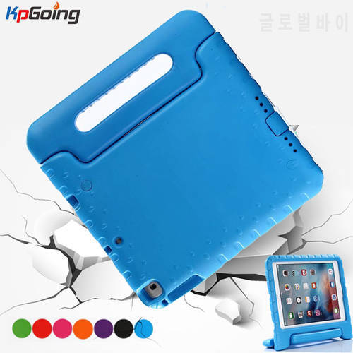 For Ipad 2018 Case Kids Eva 9.7 Inch Hand-held ShockProof EVA Cover Handle Stand for Ipad 6th Generation Case for IPad Air 1 2