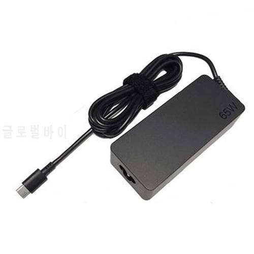 65W USB Type C Laptop Charger Adapter for Lenovo ThinkPad New X1 Yoga / Carbon 5th 6th 2017 / 2018 01FR024 ADLX65YLC3A 20V 3.25A
