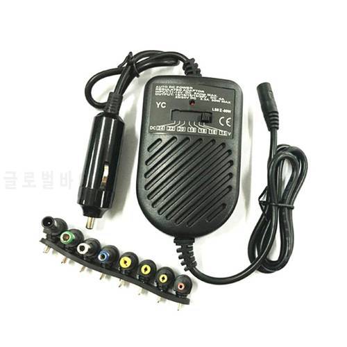 2022 New DC 80W Car Auto Universal Charger Power Supply Adapter Set For Laptop Notebook
