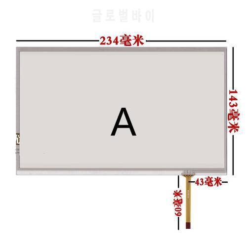 10.1 inch four-wire resistive touch screen A101VW01 at102tn03 V.3 V.9 Industrial computer handwriting touch screen