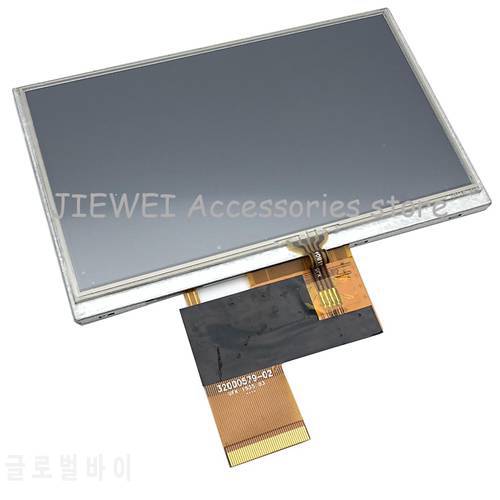 free shipping 100% original 5 Inch AT050TN33 V1 V.1 32000579-02 LCD with touch screen for GPS