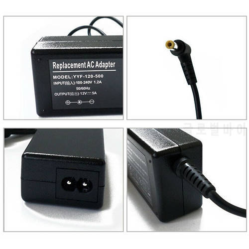 12V 5A AC Power Adapter Supply For AKAI LCT2060 LCD TV For HP LCD PAVILION 1503
