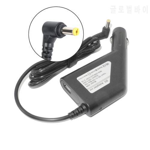 19V 3.42A 65W 5.5mm*1.7mm Laptop Dc Car Adapter Charger For Acer Aspire 5315 5735 5920 5535 5738 6920 7520
