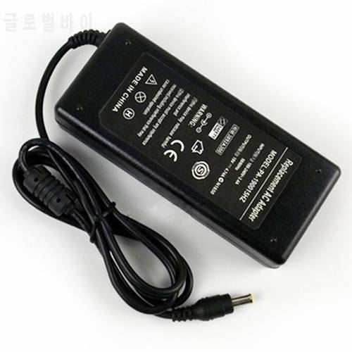 Free Shipping 5pcs 19V 4.74A 90W AC Adapter Charger For sumsung R540 R560 R453 R518 R18 R410 R25 R18 Q45 X11 Laptop Adapter
