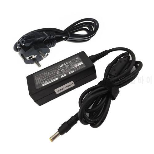 Laptop AC Adapter Charger 9.5V 2.5A For Asus Eee PC 700 701 SDX 900 2G 4G surf 8G Netbook Mini Notebook Power With AC Cable