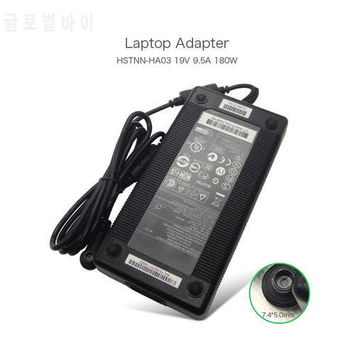New Original 19V 9.5A 180W 7.4*5.0mm Laptop AC Adapter Power Supply for HP Pavilion HSTNN-HA03 5189-2784 ADP-180HB PA-1181-02
