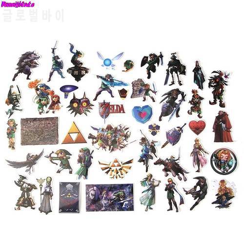 R116 44pcs/set Cool Personality Sticker Motorcycle And Suitcase Cool Laptop Sticker Skateboard Sticker