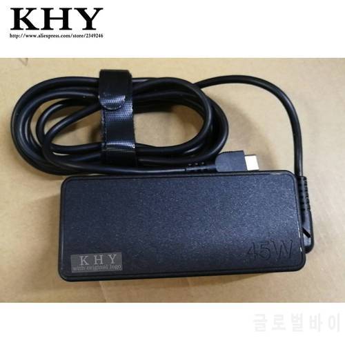 Original 45W 20V 2.25A Type-C 3pin AC Adapter Chargers for ThinkPad L380 E480 T470 T480 X280 FRU 00HM661 00HM663 00HM665 00HM667