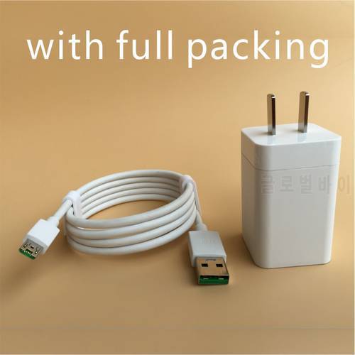 1set adapter+cable OPPO VOOC AK779 5V4A Fast USB Charger 4A cable for Find 7 N5 R829 R3 A31 R8007 R7S R7 R9 R11 R9S R9