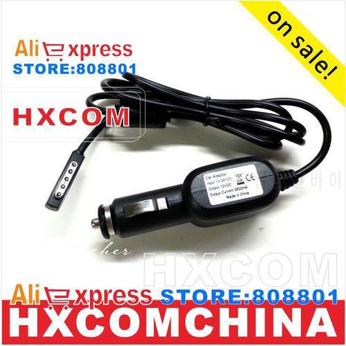 High Quality Black DC 12V 3.6A Car Charger Power Adapter For Microsoft Surface Pro PRO2 RT RT2 adapter Tablet Free Shipping