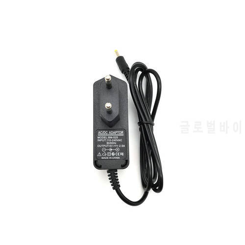 10pcs Wall Home Charger 5V 2.5A 4.0x1.7mm / 4.0*1.7mm EU US Plug Power Supply Adapter for TV Box