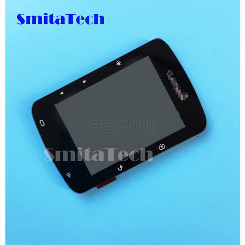 2.3 Inch Handheld GPS LCD Display With Glass Screen For GARMIN EDGE 520 Bicycle Speed Meter Digitizer Replacement Panel