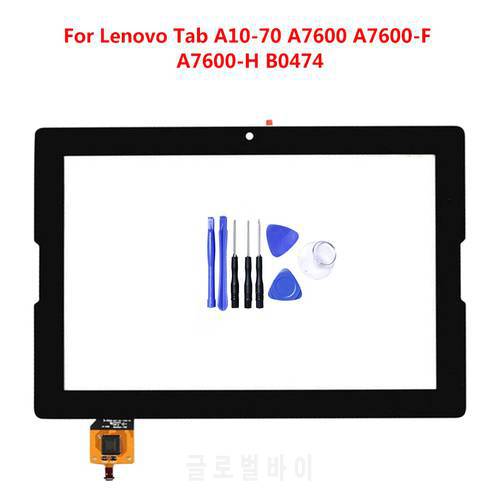 For Lenovo Tab A10-70 A7600 A7600-F A7600-H B0474 Replacement Touch Screen Digitizer Glass 10.1 inch Black