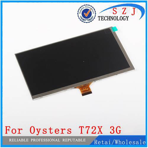 New 7&39&39 inch LCD Display For Oysters T72X 3G Tablet 30Pins 163*97mm LCD Screen Matrix Replacement Panel Free Shipping