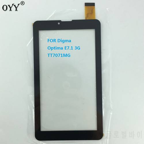 7 inch capacitive touch screen capacitance panel digitizer glass for Digma Optima E7.1 3G TT7071MG tabelt pc
