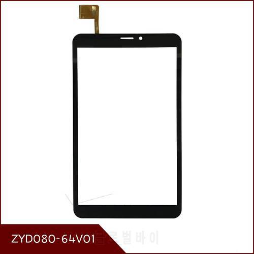 8&39&39 inch Tablet Touch Screen / Touch panel ZYD080-64V01 W801 Touch Panel Digitizer Sensor Replacement Free Shipping