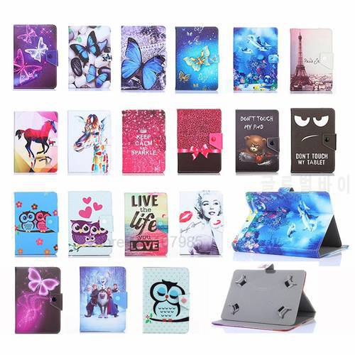 Universal Leather Stand Case cover For Samsung Galaxy Tab A A6 10.1 P580 P585 10.1 inch Android Tablet 10 inch + Pen