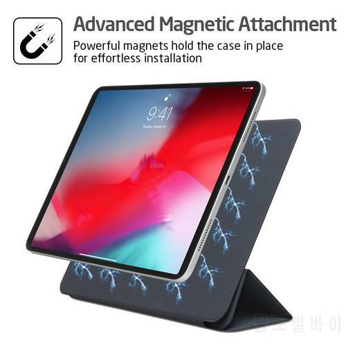 Magnetic Smart Folio for Face ID 12.9 inch iPad Pro 2018 , Trifold Stand Magnet Case Cover for iPad Pro12.9