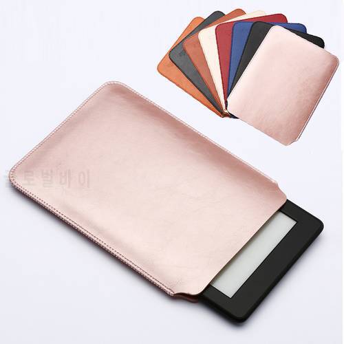PU Leather Sleeve Bag For Amazon All New Kindle 2019 10th Generation Paperwhite 1/2/3/4 8th Case 6inch Ebook Pouch Tablets Cover