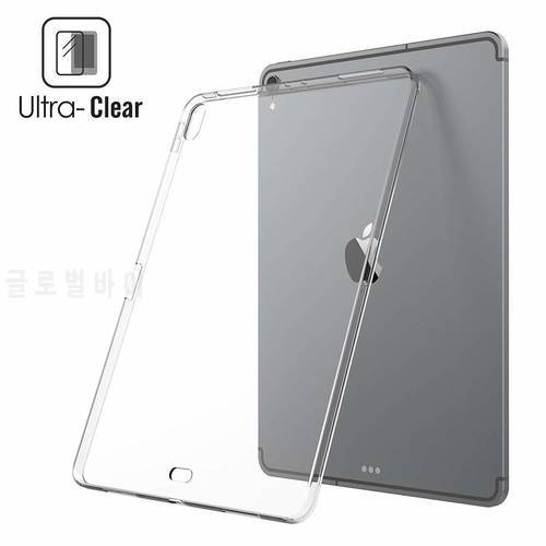 Case For iPad Pro 12.9 2015 2017 360 Full Protective Soft TPU Cover For iPad Pro 12.9