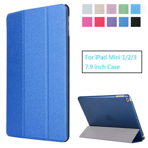 Ultra-Thin Case for IPad Mini 1 2 3 4 5 6 2021 Case PU Leather Stand Cover Skin Geometry Flip Cover for Apple IPad Mini 2 3 Case