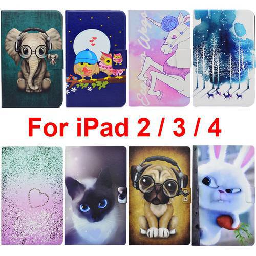 For iPad 2 3 4 Stand Case Cover Soft TPU Silicone Bag Shell For iPad 4 ipad2 ipad3 ipad4 Sleeve Pouch Protector Card Slot Holder