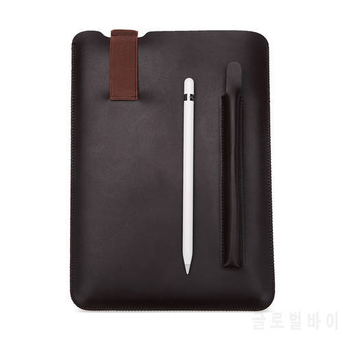 Premium PU Leather for iPad 9.7 2017 2018 Case Tablet Pouch Sleeve Bag for iPad Air 2 1 Pro 9.7 10.5 12.9 Cover with Pencil Slot