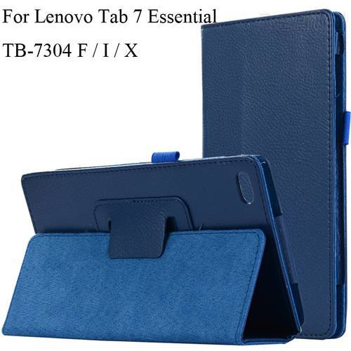 For Lenovo Tab 7 essential TB-7304 stand cover case, For lenovo TB 7304F 7304X 7304I Shell Sleeve Bag Tab7Essential Holder Skin