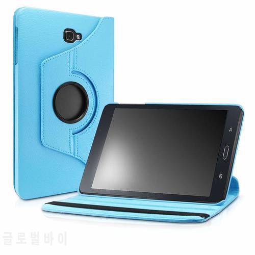 360 Rotating Stand Cover Case For Samsung Galaxy Tab A6 10.1 Case for Galaxy Tab A 10.1inch 2016 SM-T580 T585 T587 Tablet Cases